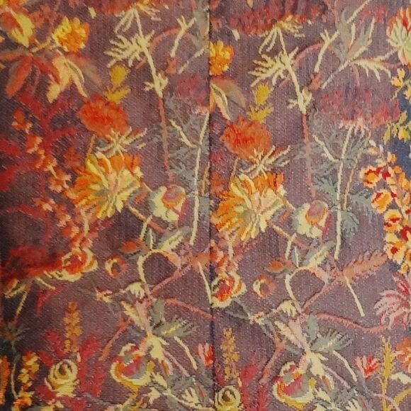 Coldwater Creek Women's Tapestry Button Down Jacket Fall Colors Jacket Size 10 - Picture 6 of 6